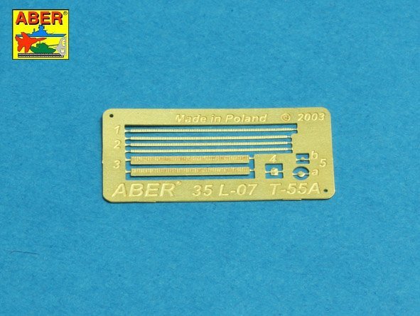 Aber 35L-218 Russian D-10T 100mm tank barrel for T-54/T-55 for TAKOM model 1/35 – immagine 3