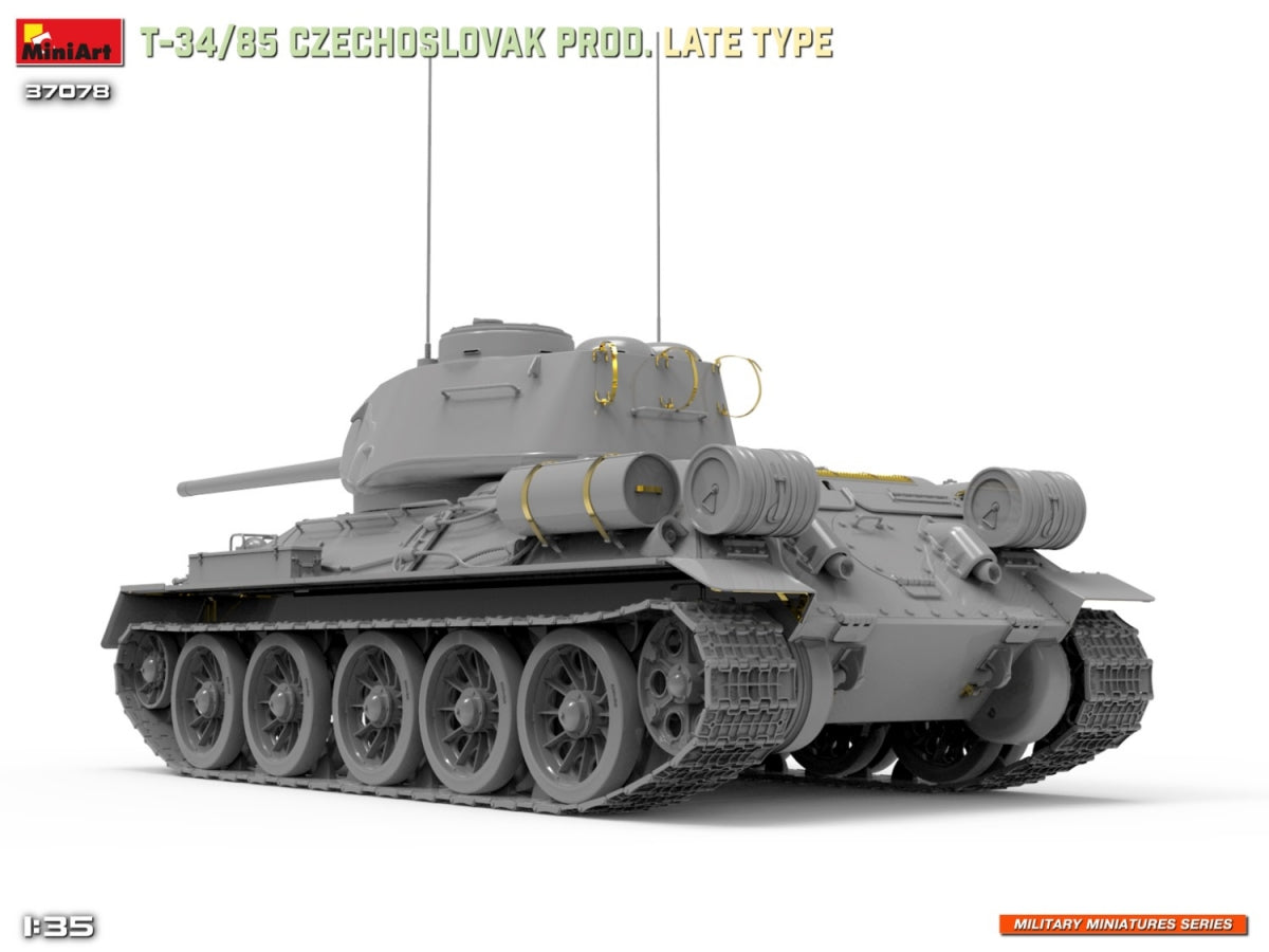 MiniArt 37078 T-34/85 Prod. tchécoslovaque. Type tardif 1/35 – image 7