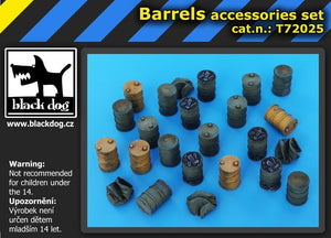 Black Dog T72025 Barrels accessories set 1/72 – immagine 2