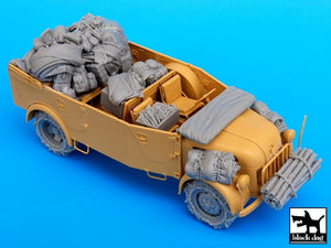 Black Dog T35042 Ensemble d&amp;#39;accessoires pour Steyr 1500A allemand, échelle 1/35 – image 3