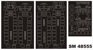Montex SM48555 AVRO ANSON pour AIRFIX 1/48