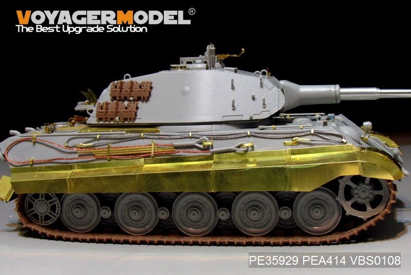 Voyager Model PE35929 WWII German King Tiger (Porsche Turret) For HOBBYBOSS 84530 1/35 – Bild 9