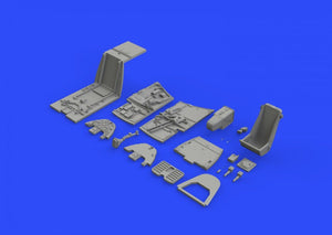 Eduard 648330 Bf 109F cockpit w/ early seat EDUARD 1/48 – immagine 4
