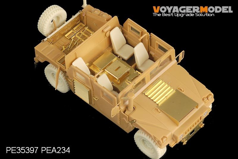 Voyager Model PE35397 Modern USMC HUMVEE M1114 w/CIP/smoke discharge for Bronco 35080 1/35 – Bild 16