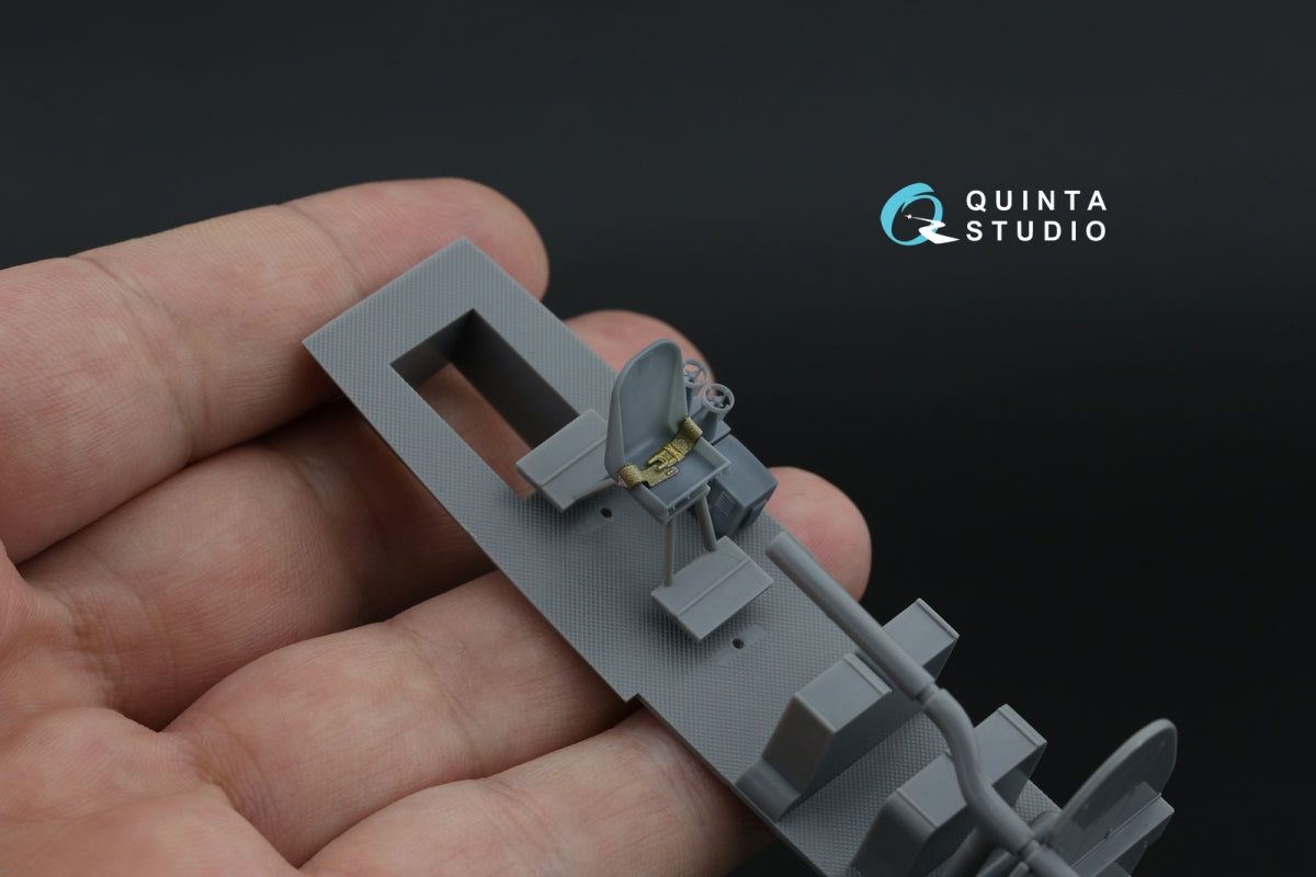Quinta Studio QD+48556 Bristol Beaufighter TF.Mk.X 3D-Printed &amp;amp; coloured Interior on decal paper (Tamiya) (with 3D-printed resin parts) 1/48 – immagine 8