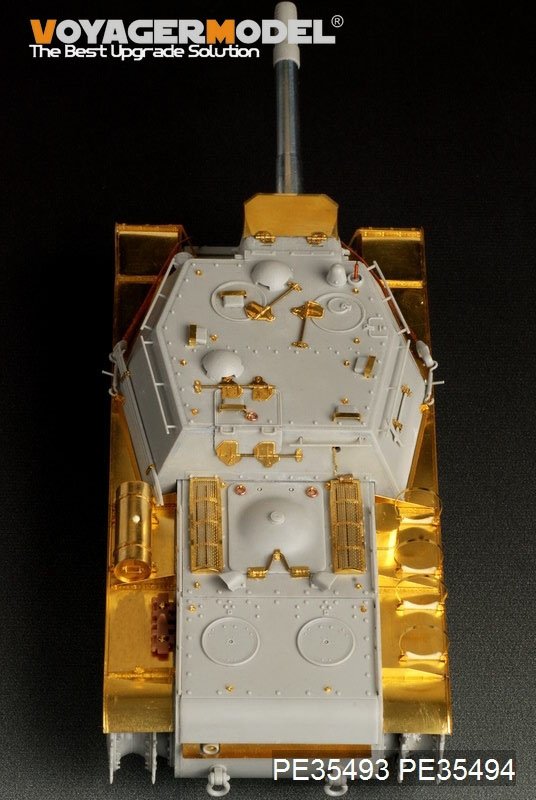 Maquette Voyager PE35493, SU-152 soviétique de la Seconde Guerre mondiale (version de base, fin de production) pour TRUMPETER 05568, échelle 1/35 – image 10