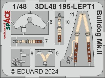 Eduard 3DL48195 Bulldog Mk. II SPACE AIRFIX 1/48 – image 2