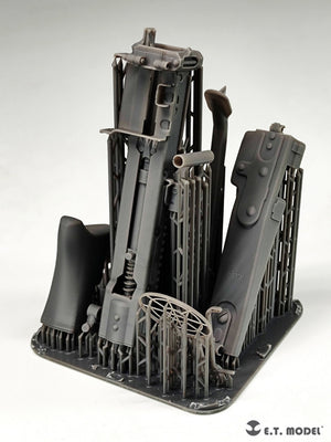 E.T. Model P06-001 WWII German Mg42 Machine Gun &amp;amp; Ammo Box (3D Printed) 1/6 – imagen 9