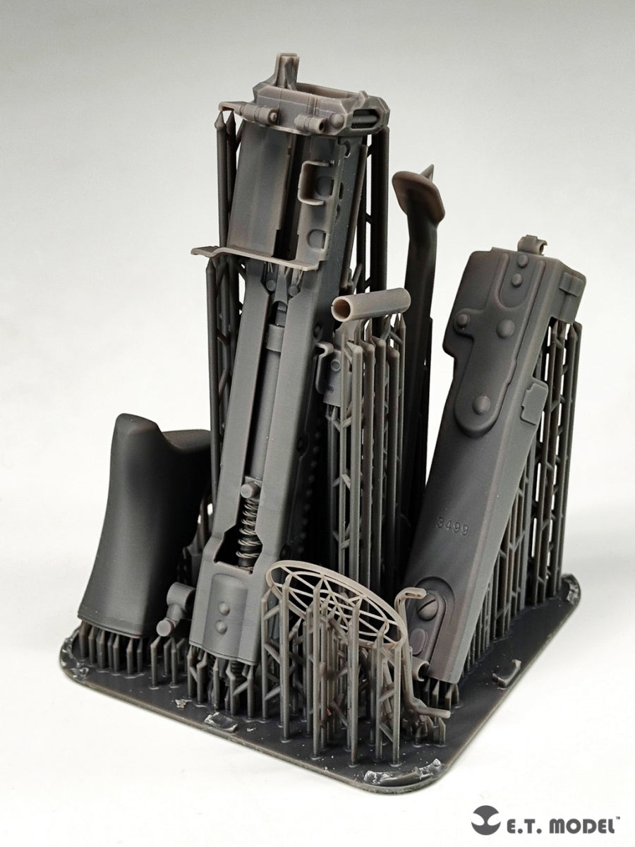E.T. Model P06-001 WWII German Mg42 Machine Gun &amp;amp; Ammo Box (3D Printed) 1/6 – imagen 9