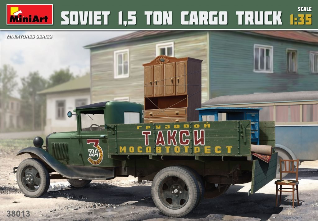 MiniArt 38013 SOVIET 1.5 TON CARGO TRUCK (1/35)