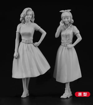 Hasegawa FC10 50&amp;#39;s American Girls Figure 1/24 – Bild 5