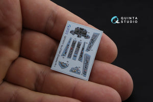 Quinta Studio QD72011 Su-27SM 3D-Printed &amp;amp; coloured Interior on decal paper (for Zvezda kit) 1/72 – imagen 5