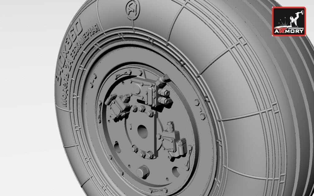 Roues Frogfoot Sukhoj Su-25 Armory Models AW32003 1/32 – image 5
