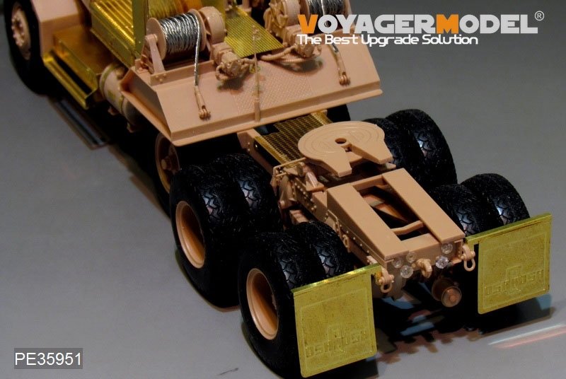 Voyager Model PE35951 Modern US Army M911 C-HET &amp;amp;M747 Heavy Equipment Semi-Trailer For MENG SS-013 1/35 – Bild 25