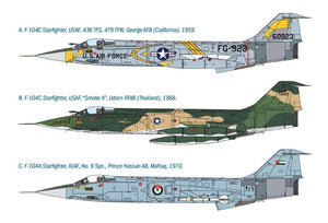 Italeri 1359 F-104 A/C STARFIGHTER 1/72 – image 2
