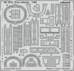 Eduard 491012 F-4J interior ACADEMY 1/48 – zdjęcie 2