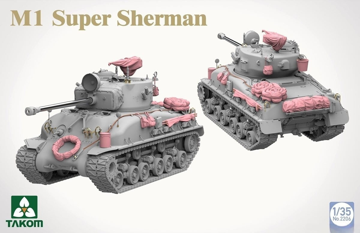 Takom 2206 M1 Super Sherman 1/35 – image 3
