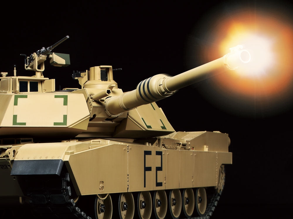 Tamiya 56041 R/C U.S. MAIN BATTLE TANK M1A2 ABRAMS FULL-OPTION COMPLETE KIT 1/16 – zdjęcie 3