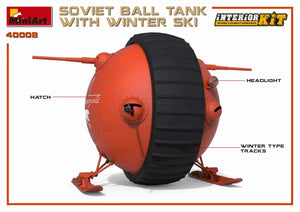MiniArt 40008 SOVIET BALL TANK w/ WINTER SKI. INTERIOR KIT 1/35 – zdjęcie 11