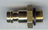 Harder & Steenbeck 262147 Złącze męskie 5.0mm gwint 1/8"