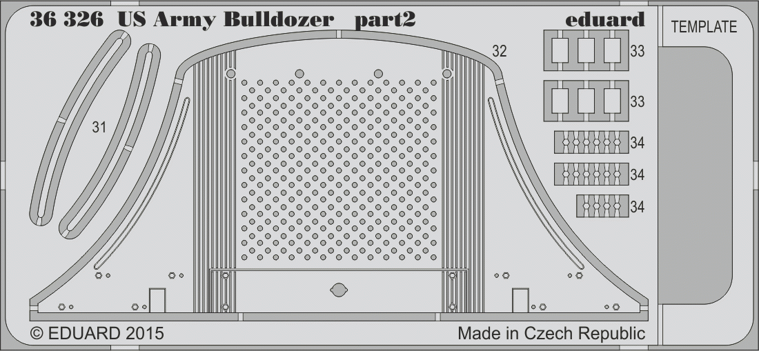 Eduard 36326 US Army Bulldozer MINIART 1/35 – image 2