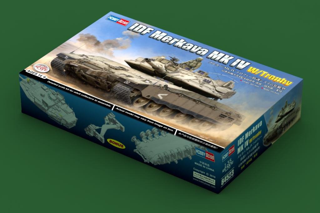 Hobby Boss 84523 IDF Merkava Mk IV w/Trophy 1/35 – image 2