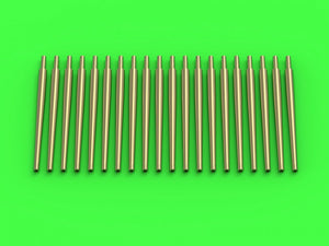 Master SM-700-058 Canons japonais de 14 cm/50 (5,5 pouces) type 3e année - pour tourelles sans bouclier anti-souffle (20 pièces) - La plupart des cuirassés et croiseurs japonais anciens (1/700)