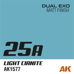 AK Interactive AK1577 DUAL EXO SCENERY 25A – LIGHT CIANITE 60ML – image 2