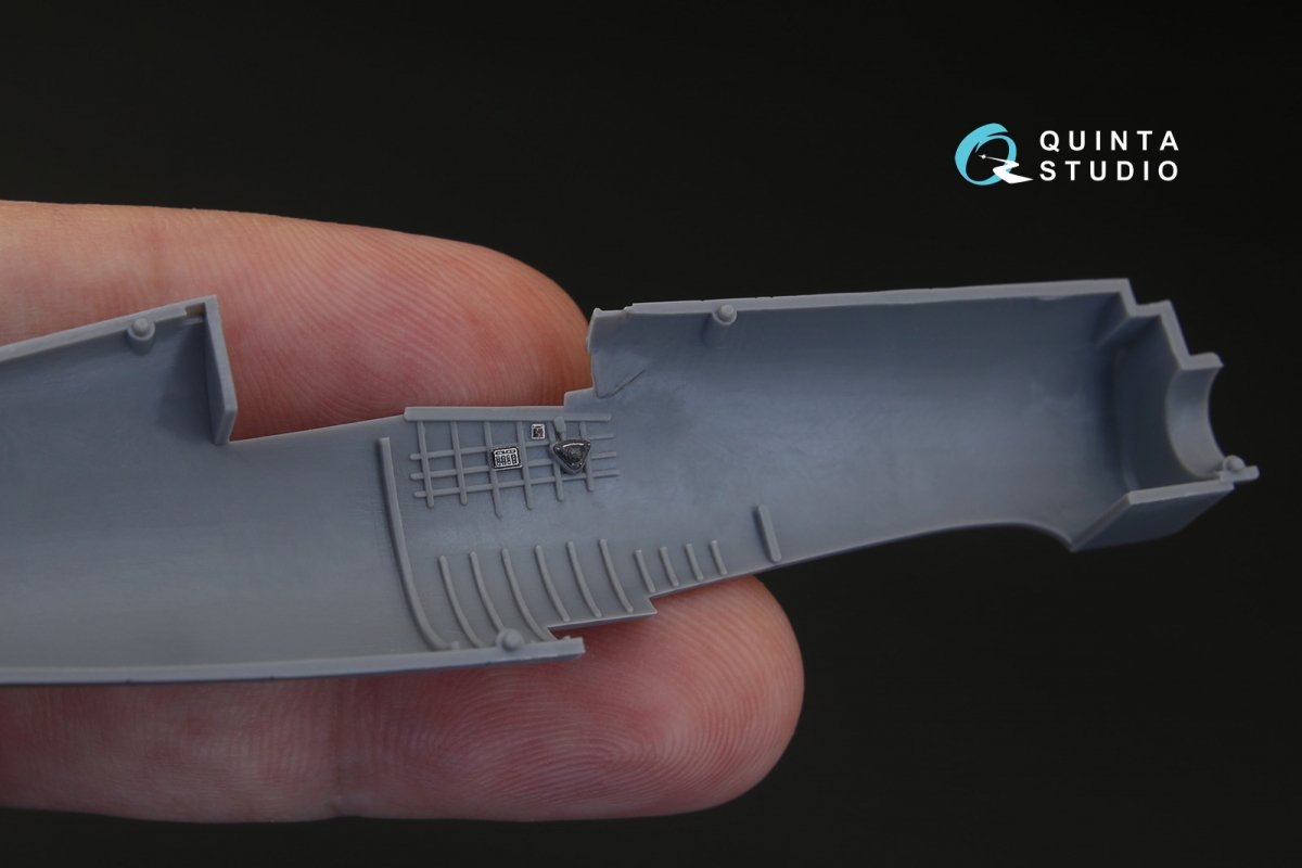 Quinta Studio QD72023 F4U-1 Corsair (Bird cage) 3D-Printed &amp;amp; coloured Interior on decal paper (for Tamiya kit) 1/72 – immagine 8