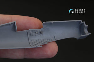 Quinta Studio QD72023 F4U-1 Corsair (Bird cage) 3D-Printed &amp;amp; coloured Interior on decal paper (for Tamiya kit) 1/72 – immagine 8