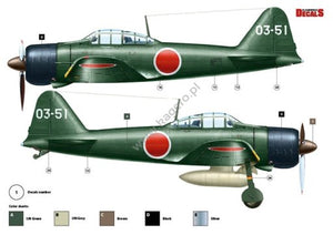 Kagero KD48005 Mitsubishi A6M2 Model 21 1/48 – Bild 4