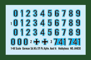 Hobby Boss 84830 German Sd.Kfz.171 Pz.Kpfw.Ausf A 1/48 – immagine 5