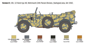 Italeri 6597 Horch 901 Typ 40 Kfz.12 1/35 – imagen 7