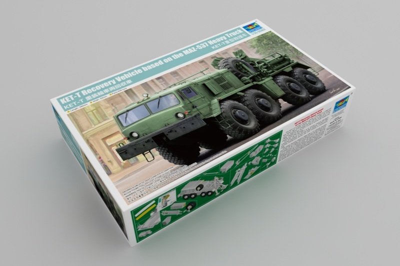 Trumpeter 01079 KET-T Recovery Vehicle Based on MAZ-537 Heavy Truck 1/35 – Bild 2