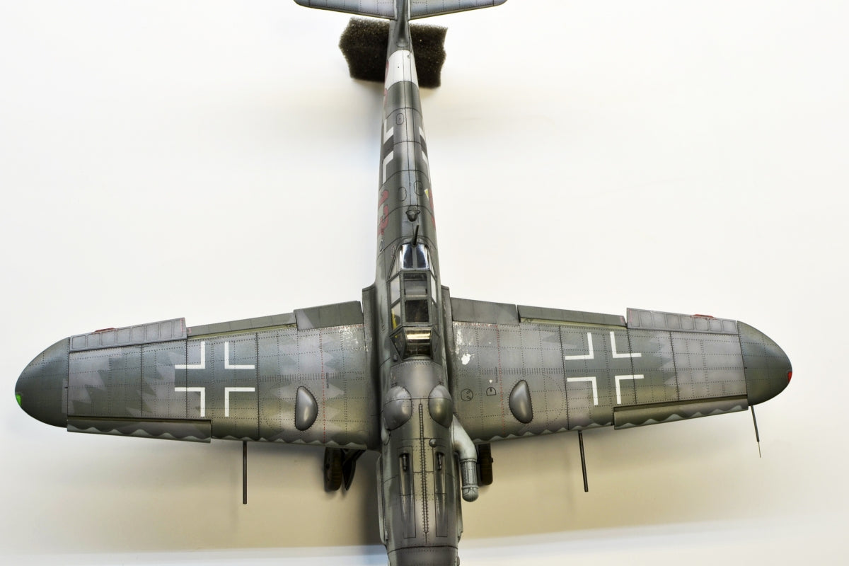 Omask 44011 Bf 109G-6 camo mask for Bartels wing 1/48 – Bild 5
