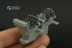 Quinta Studio QDS-48433 F-15I 3D-Printed &amp;amp; coloured Interior on decal paper (Academy) (Small version) 1/48 – immagine 10
