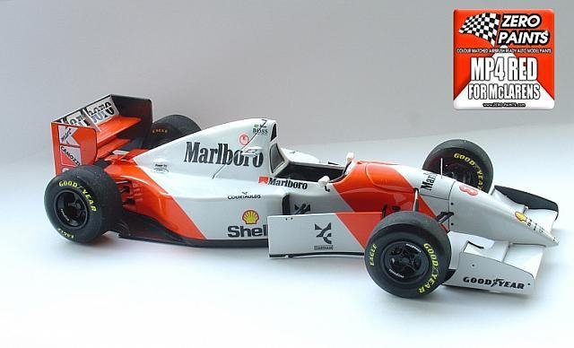 Zero Paints ZP-1066 Mclaren MP4 (Marlboro) Red Paint 60ml – immagine 3