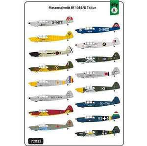 Fly 72032 Messerschmitt Bf 108B/D Taifun 1/72 – imagen 4