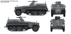 Das Werk DW16018 Sd.Kfz. 250/1 Ausf. A 1/16 – imagen 3
