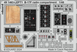 Eduard BIG49427 B-17F alternate nose (frame X) PART I EDUARD 1/48 – immagine 6