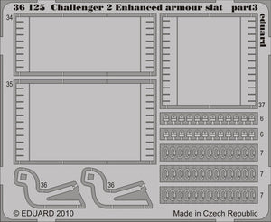 Eduard 36125 Challenger 2 Enhanced armour slat 1/35 Trumpeter – immagine 3