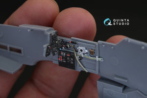 Quinta Studio QD48140 Ki-61-I 3D-Printed &amp;amp; coloured Interior on decal paper (for Hasegawa kit) 1/48 – Bild 6