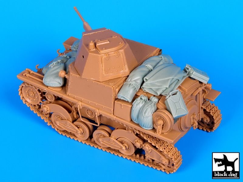 Black Dog T35114 Carro Armato L6 accessories set 1/35 – Bild 5
