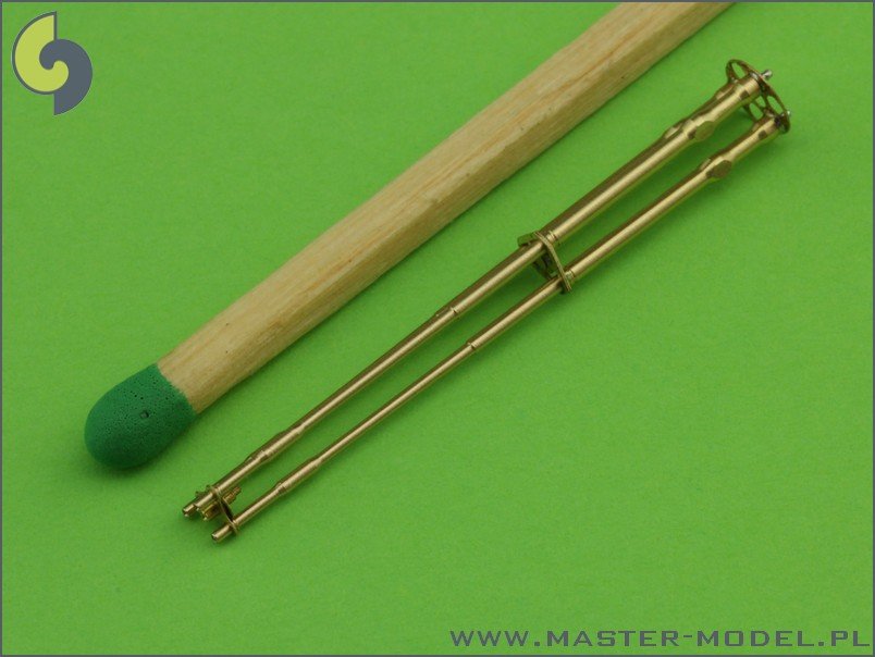 Master AM-48-056 M197 - Three-barrelled rotary 20mm cannon - turned barrels with etched barrel clamps - used on AH-1 Cobra 1/48 – imagen 2