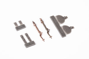 Eduard 648695 A6M undercarriage legs BRONZE EDUARD 1/48 – Bild 6