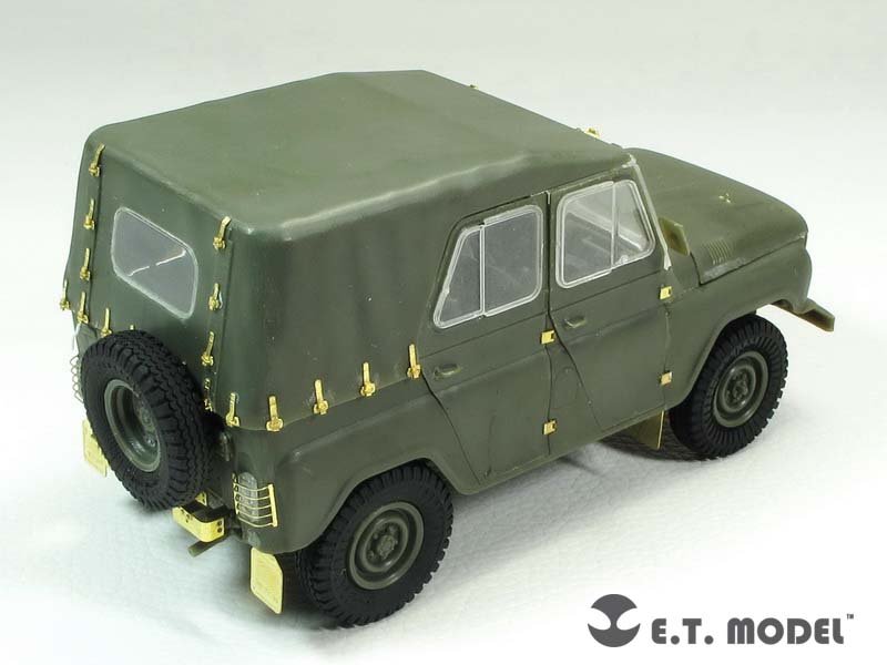 E.T. Model E35-179 Soviet UAZ-469 All-Terrain Vehicle (For TRUMPETER 02327) 1/35 – immagine 4