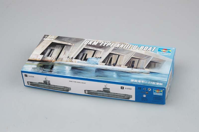 Trumpeter 05907 German Type XXIII U-Boat Project type 1/144 – image 2