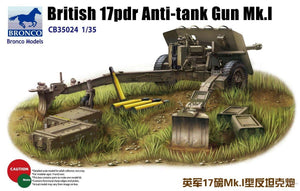 Bronco CB35024 British 17pdr Anti-tank gun Mk.I 1/35