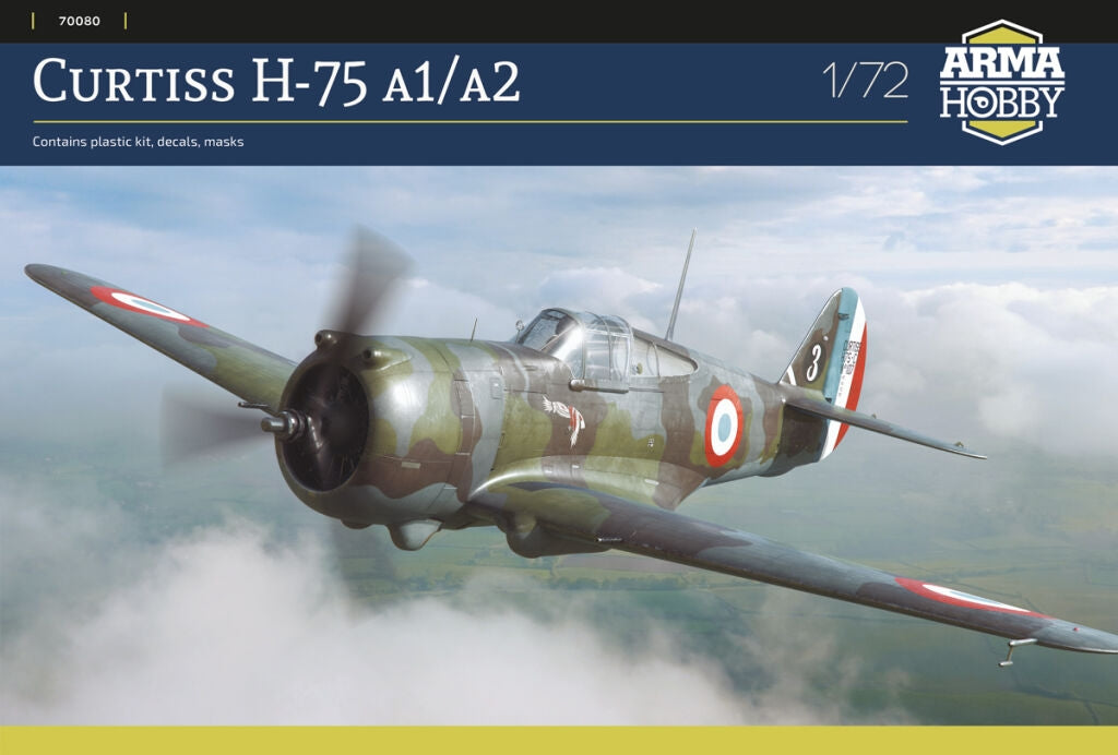 Arma Hobby 70080 Curtiss H-75 A1/A2 1/72
