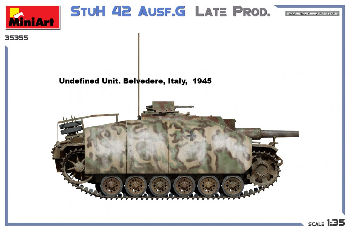 MiniArt 35355 StuH 42 Ausf. G TARD PROD 1/35 – image 12